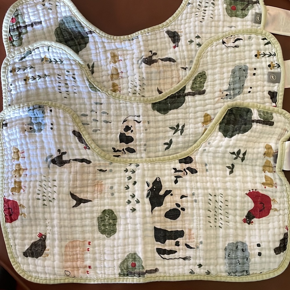 Set of 3 Burp Cloths